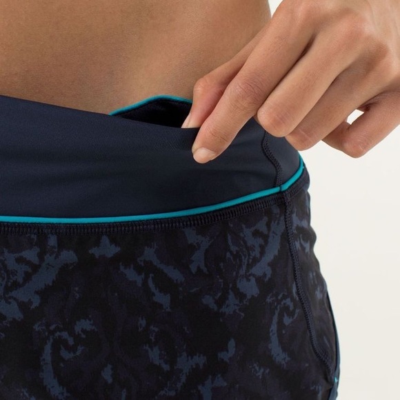 New Lululemon Speed up Short Baroque Inkwell / Inkwell / Surge - Picture 5 of 12